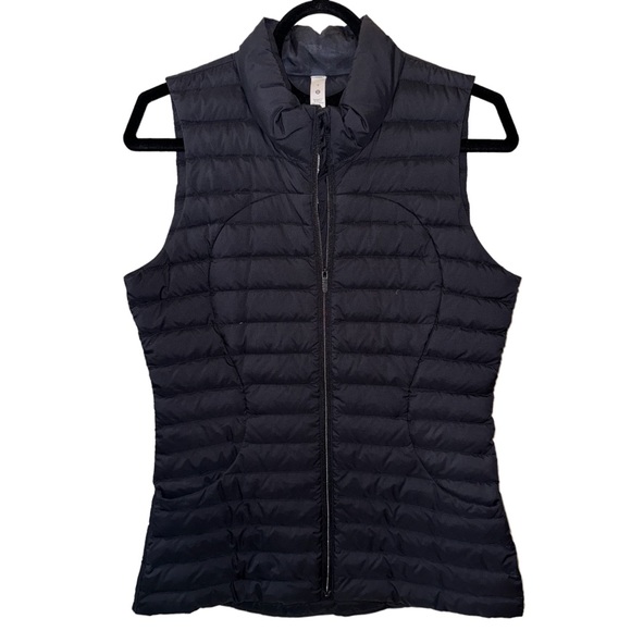 NWOT LULULEMON Pack It Down Black Goose Down Pufffer Vest Jacket Size 6 - Picture 11 of 15